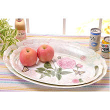 (BC-TM1024) Fashionable Design Hot-Sell High Quality Reusable Melamine Serving Tray